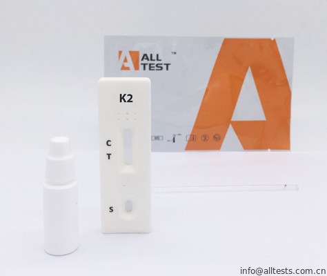 Good price De synthetische Cassette van het gehele bloed/serum /plasma van de Marihuanak2 Snelle Test met Hoge Nauwkeurig/Nauwkeurig online