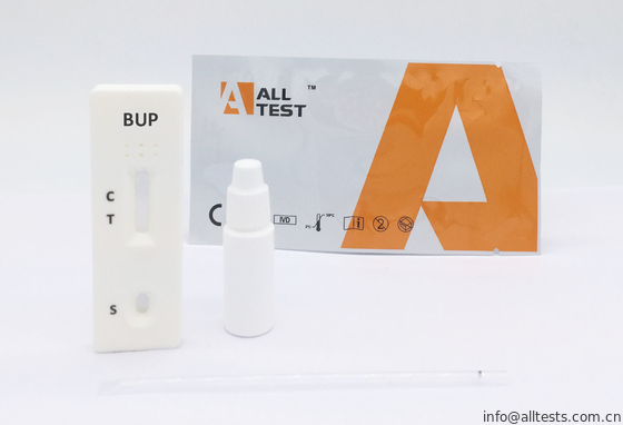Good price druggebruik Van 5ng/ml BUP de Snelle Testende Specificiteit van Uitrustings 99% in geheel bloed/serum/plasma online