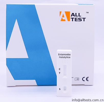 Good price Blauwe Snelle de Testcassette van Kleurenentamoeba Histolytica met Ce-Certificaat online