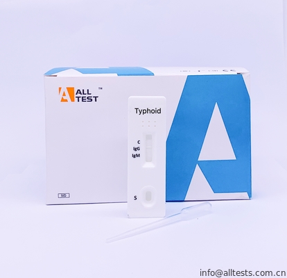 Good price Snelle van de Stroomimmunochromatographic van Testuitrustingen Zij van de de Analysestyfus Snelle de Testcassette (Serum/Plasma) online