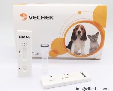 Good price Van de het Antilichamen Snelle kenmerkende Cassette van de Canioneziekte CDV van het de uitrustingenserum/Plasma Hoge Nauwkeurigheid online