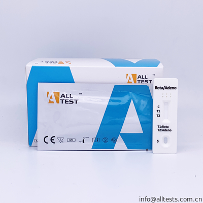 Good price Hoog - kwaliteit en Geschikte Professionele de Testcassette van Combo van Rotavirus/Adenovirus online