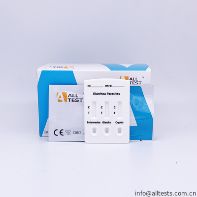 Good price Snelle de Testcassette van Entamoeba+Giardia+Cryptocombo (Faecaliën) in 3 Vensters online