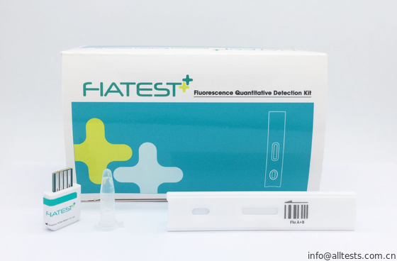 Good price De makkelijk te gebruiken uitrustingen van de Griepa+b Snelle Diagnostische test gebruiken door Fiatest-fluorescentieimmunoassay Analysator in Menselijke Zwabber online