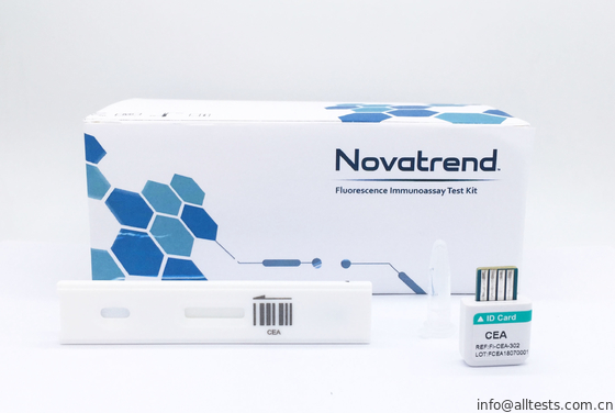 Good price Geschikt Carcinoembryonic de Test Gemakkelijk Gebruik van Antigeen(cea) door Novatrend-fluorescentieimmunoassay Analysatorserum /Plasma online