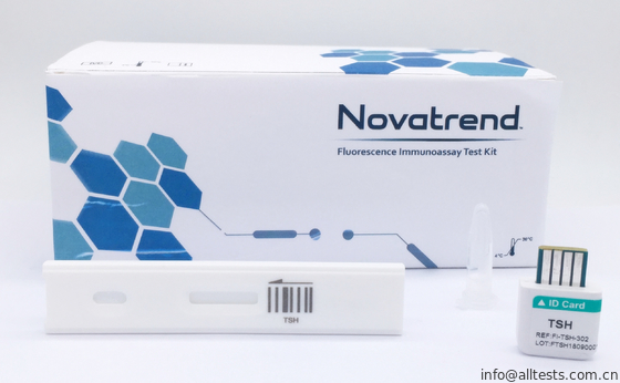 Good price Het geschikte Gebruik hyroid-bevorderend van de hormoon (TSH) Test door Novatrend-fluorescentieimmunoassay Analysator in serum /plasma online