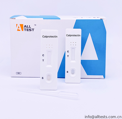 Good price Snelle de Testcassette van AllTestcalprotectin in Menselijk Faecaliënspecimen, 10T/Uitrusting online