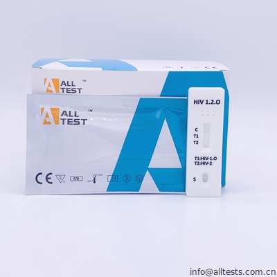 Good price HIV 1.2.O Snelle Testuitrusting/Cassette Één Stap in Bloed /Serum online