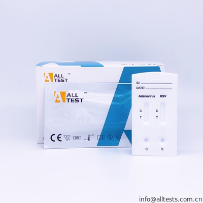 Good price Adenovirus en van de de Testcassette van RSV Combo het Snelle Teken van Ce (Nasopharyngeal Zwabber) online