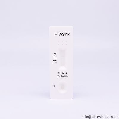 Good price HIV1.2 Snelle de Testcassette en van Syfilis (in één strook) Combo met hoogte - kwaliteit online