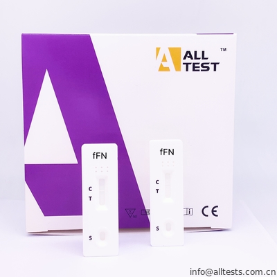 Good price Van de fibronection thuis Snelle Diagnostische test van Ce de foetale van de de Uitrustingengriep Beroeps van de Testuitrustingen online