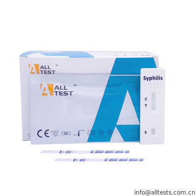 Good price Gevoelige eenstaps-symfilis-testkit, thuisdiagnostische testkits, infectieziekte-test. online