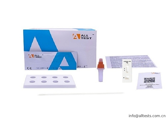 Good price Nasopharyngeal Zwabber covid-19 de Cassettetest van de Antigeen Snelle Test met ALS Lezer online