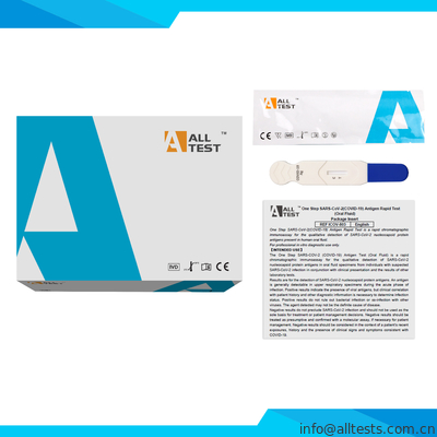 Good price Één Stap SARS-CoV-2 (covid-19) Mondelinge Vloeibare Bijsluiter van de Antigeen de Snelle Test online
