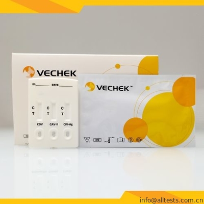 Good price CDV + CAV - II + CIV Afscheidingen van de de Testcassette van Antigeencombo Snelle online
